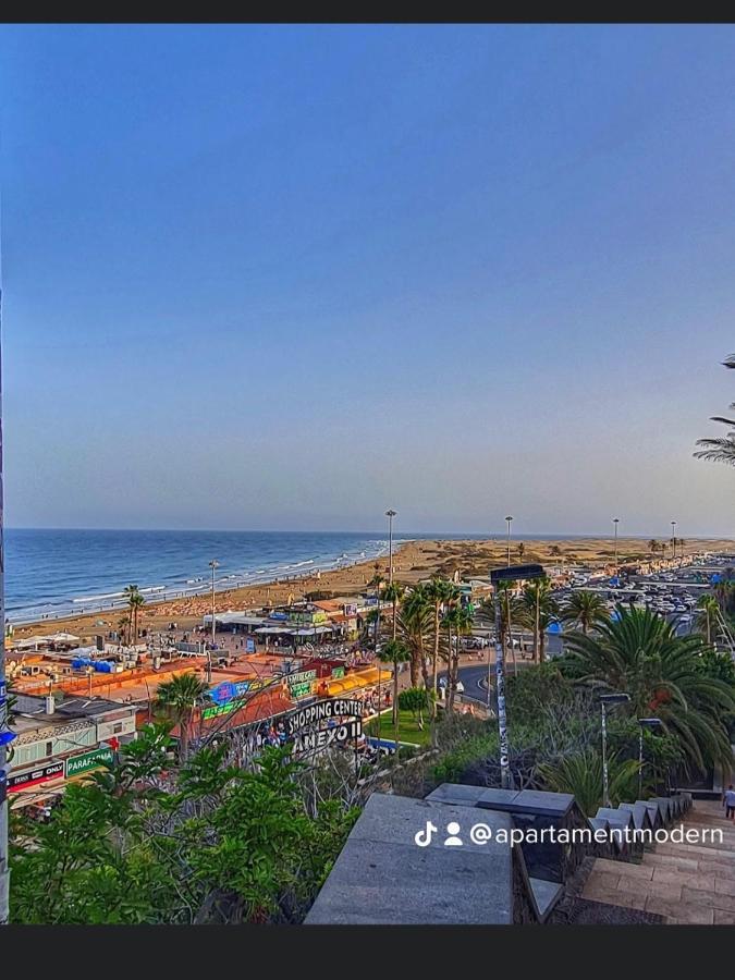 Apartment Modern 2 Playa Del Ingles Сан-Бартоломе Экстерьер фото